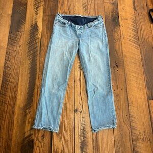 Abercrombie maternity & Fitch Blue Denim Jeans